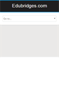 Mobile Screenshot of edubridges.com